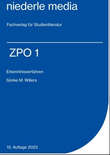ZPO 1 - Erkenntnisverfahren